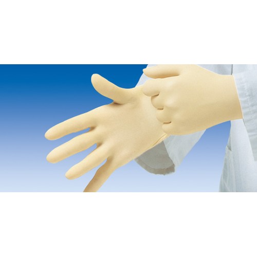 Manusi chirurgicale sterile nepudrate realizate din latex natural - 100 bucati