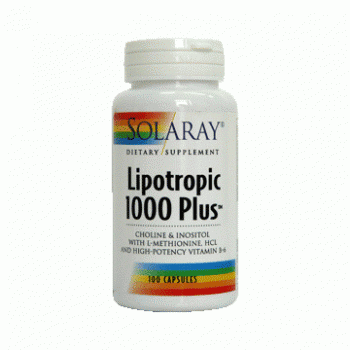 Lipotropic 100 plus 100 cps Solaray