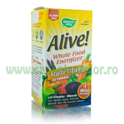 Alive! (fara fier) - 30 tab - Nature's Way