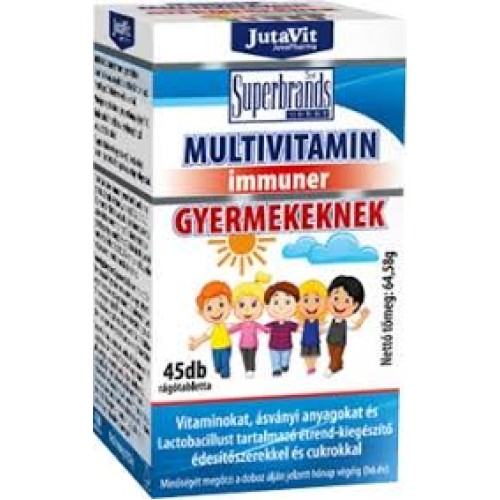 Multivitamine imunocomplex  pentru copii JutaVit, 45 cps