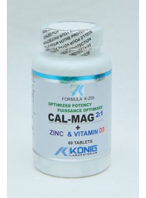 Potenta Optima Calciu, Magneziu, Zinc+Vit.D - 60 Tab 