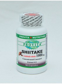 Shiitake (Forte) 1000 mg/90 cps; Hepatita, Ciroza, Cancer 