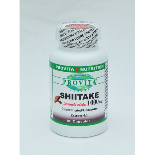Shiitake (Forte) 1000 mg/90 cps; Hepatita, Ciroza, Cancer 